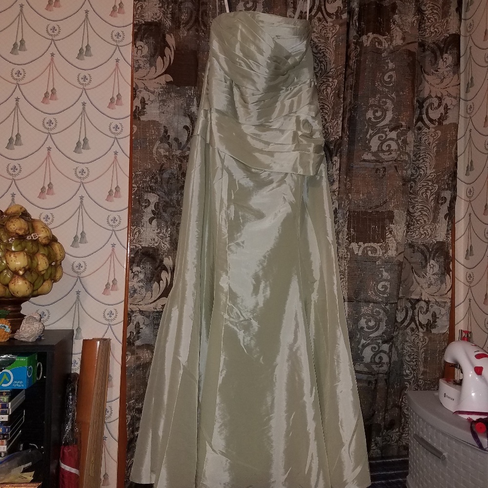 Jade, Light Mint Green dress, Size 12, Strapless